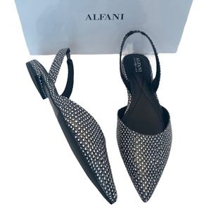 ALFANI Step N' Flex Ryann Halter Flats 10M